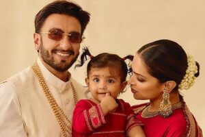 প্রথমবারের মতো 'দুয়া' কে প্রকাশ্যে আনলেন দীপিকা–রণবীর