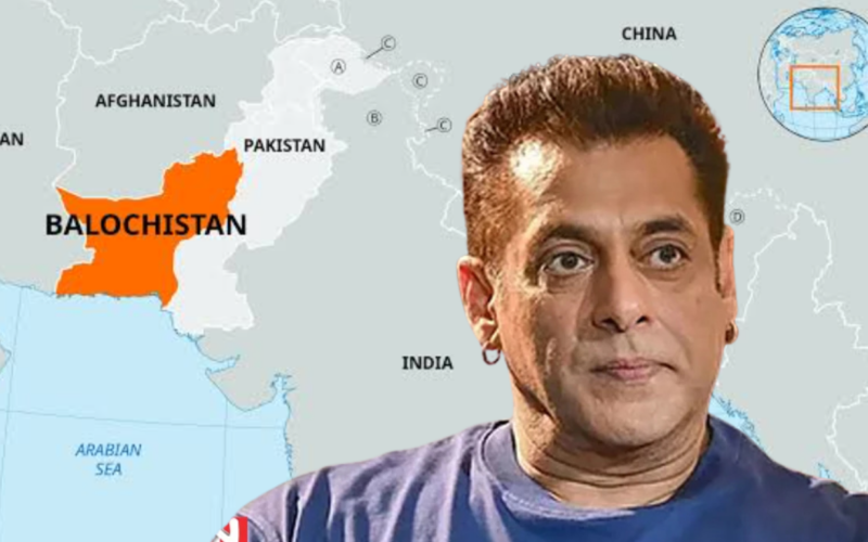 পাকিস্তান ও বালুচিস্তানকে আলাদা দেশ উল্লেখ করলেন সালমান খান