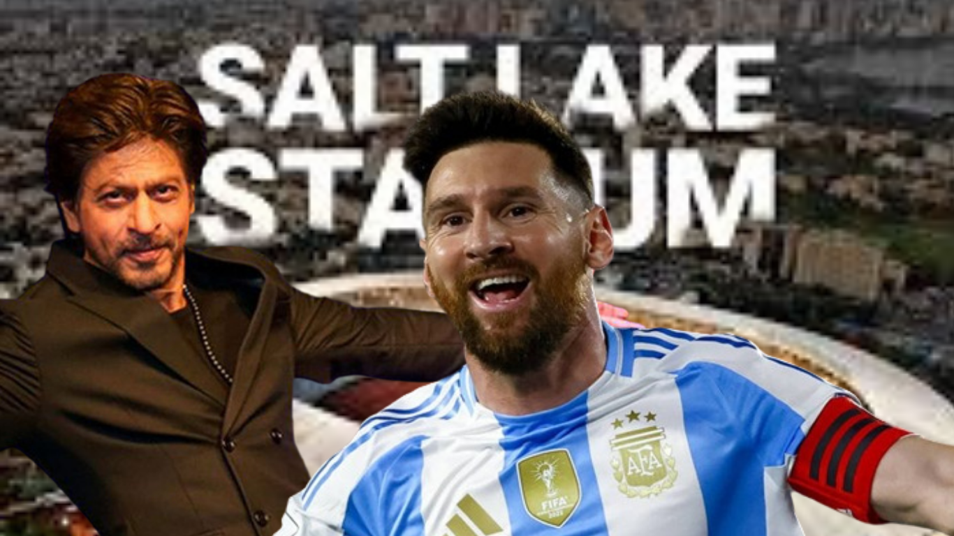 শাহরুখ খান ও লিওনেল মেসি – দুই কিংবদন্তি, এক মঞ্চ