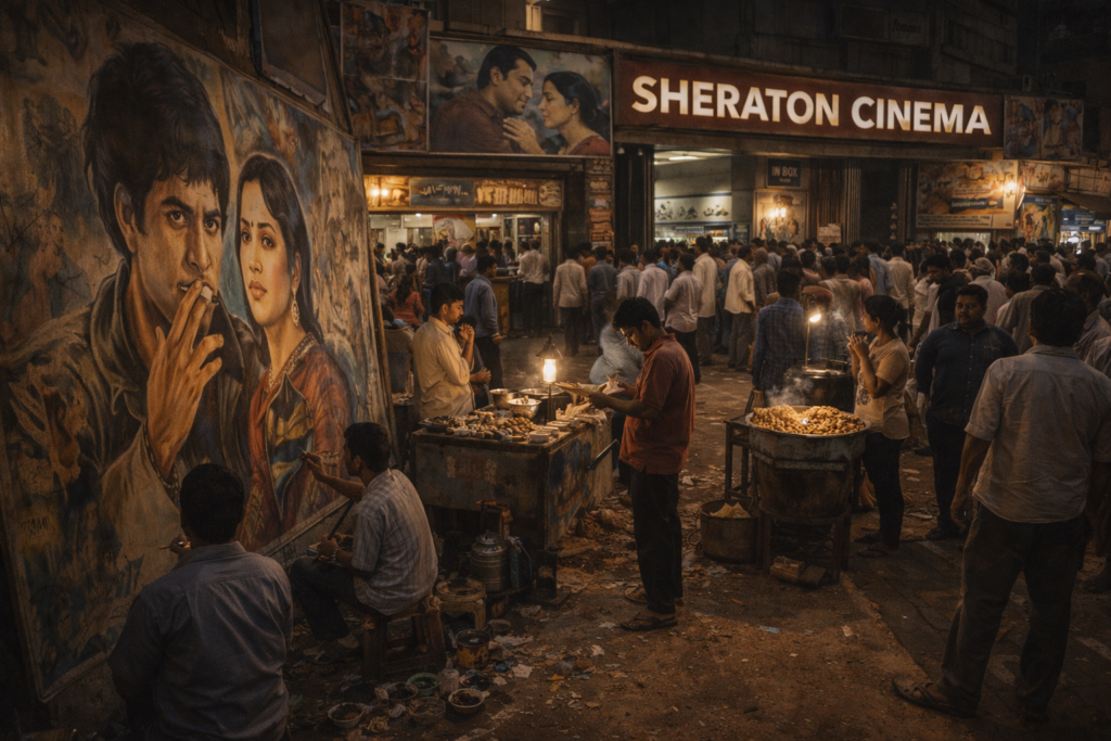 হলের বাইরের জীবন এক অর্থনৈতিক জগৎ