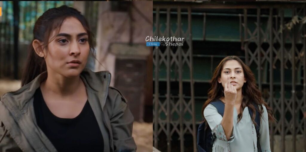 ‘ক্যাকটাস’ ট্রেলারে অ্যাকশন লুকে মেহজাবীন