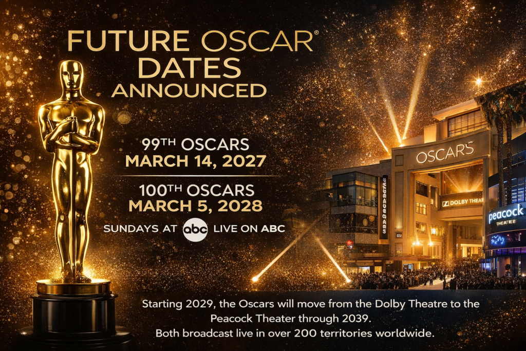 শততম অস্কারের তারিখ ঘোষণা