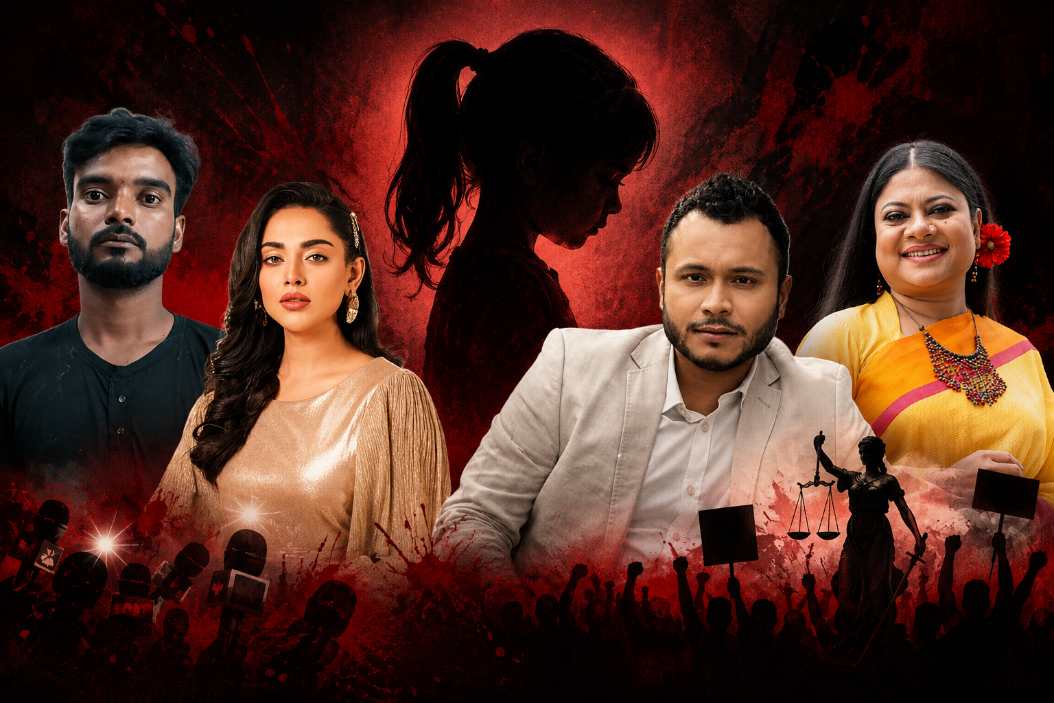 রামিসা হত্যাকাণ্ড – শোবিজ তারকাদের ক্ষোভ