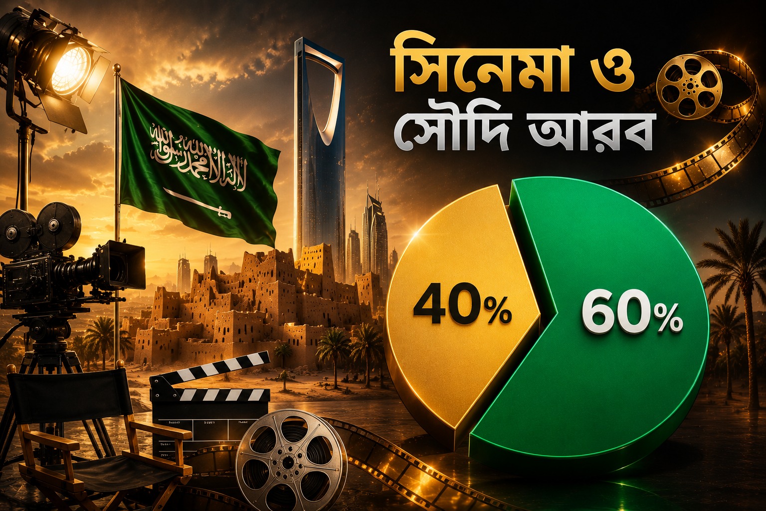 সিনেমার শুটিংয়ে সৌদি আরব আর্থিক প্রণোদনার ঘোষণা দিয়েছে