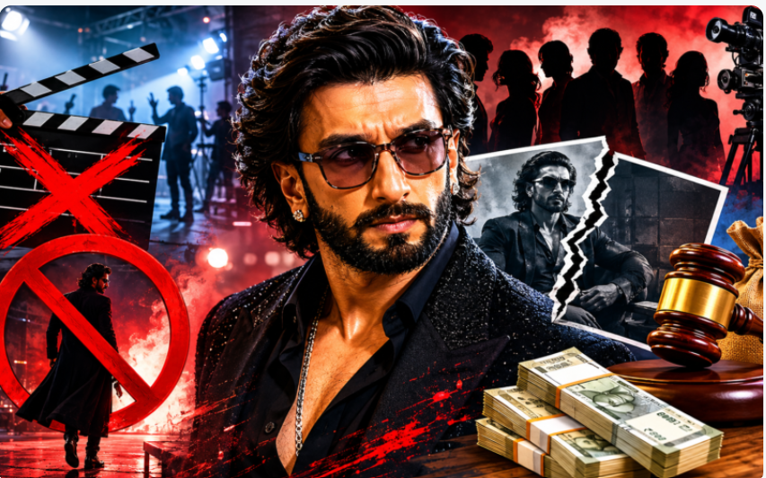 বলিউডে নিষিদ্ধ রণবীর সিং – ক্ষতিপূরণ দাবি ৪৫ কোটি
