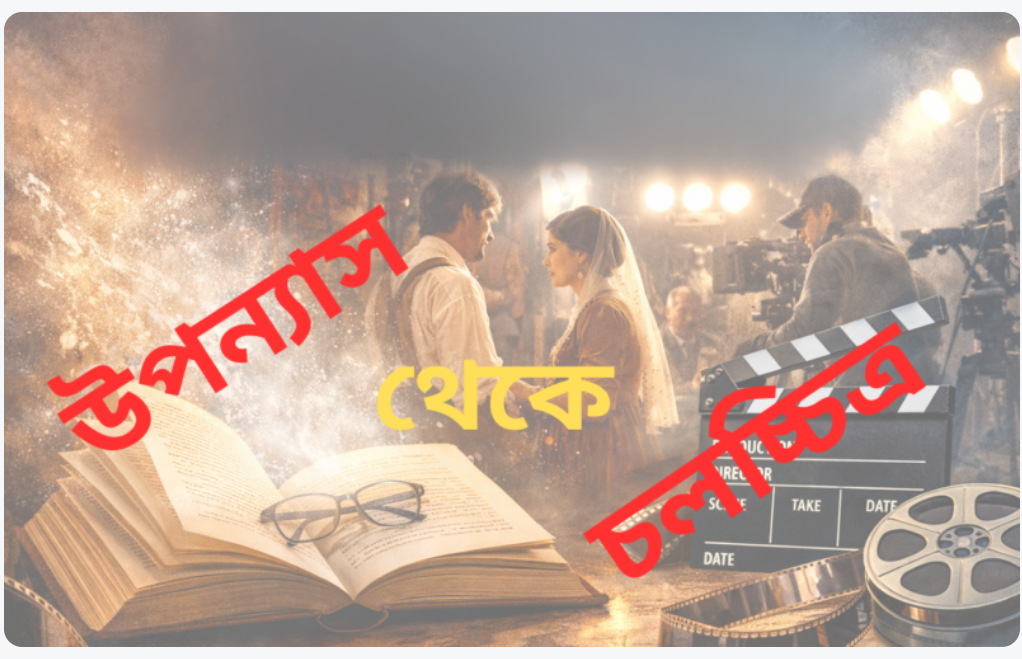 উপন্যাস থেকে চলচ্চিত্র – কতটা সফল রূপান্তর?