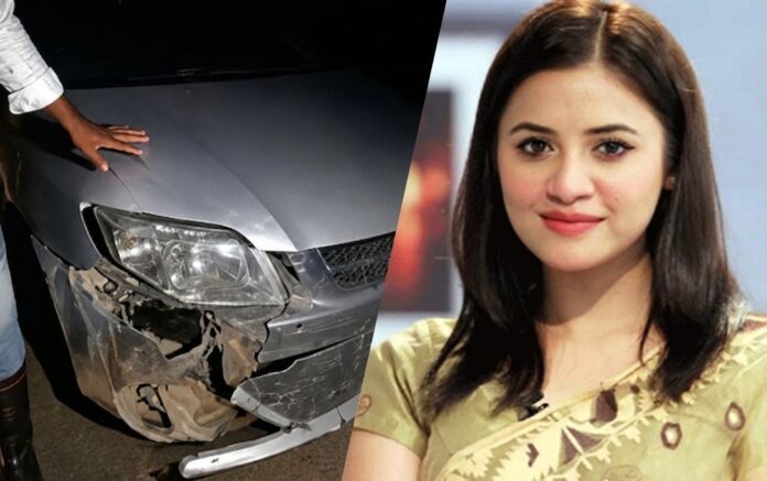 তাসনুভা তিশার গাড়ি দুর্ঘটনার কবলে, অল্পের জন্য রক্ষা