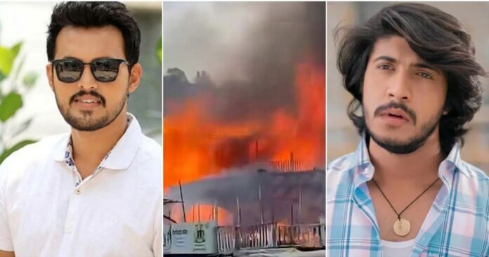 ইনানী রিসোর্টে আগুন, ক্ষোভ তৌসিফ-ইরফানের