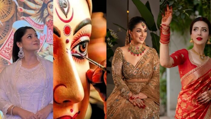 দুর্গোৎসবে মাকে ঘিরে পূজা-অপু ও মিমের স্মৃতিচারণ