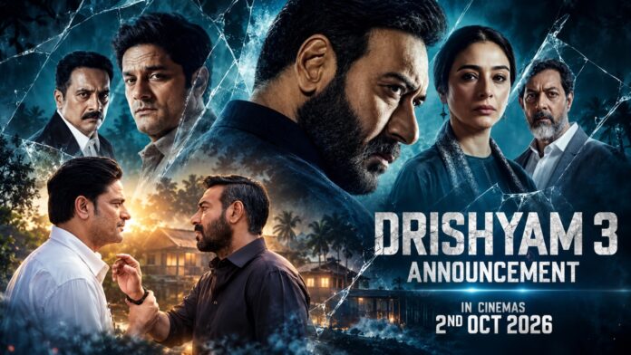 দৃশ্যম ৩-শেষ খেলায়ও কি বিজয়ের জয়
