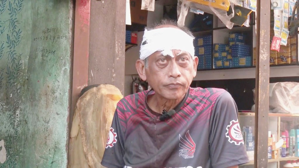 সমু চৌধুরীর ওপর হামলা, মাথায় চারটি সেলাই